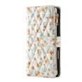 thumbnail image 2 of Wallet Case For iPhone 16 Pro Max 6.9-inch, Flower Pattern Flip Zipper Purse Leather Cover With Card Holder, Detachable Wristlet & Shoulder Strap, Shockproof ,Kickstand Phone Case For Women,Orange, 2 of 9