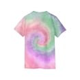 thumbnail image 6 of longantii Boys Polo Shirt Short Sleeve Button Closure Collared Golf Tops Casual School Uniform Shirt Tie Dye Cozy Comfort Kids Summer T-Shirt Purple 11-12 Years, 6 of 6