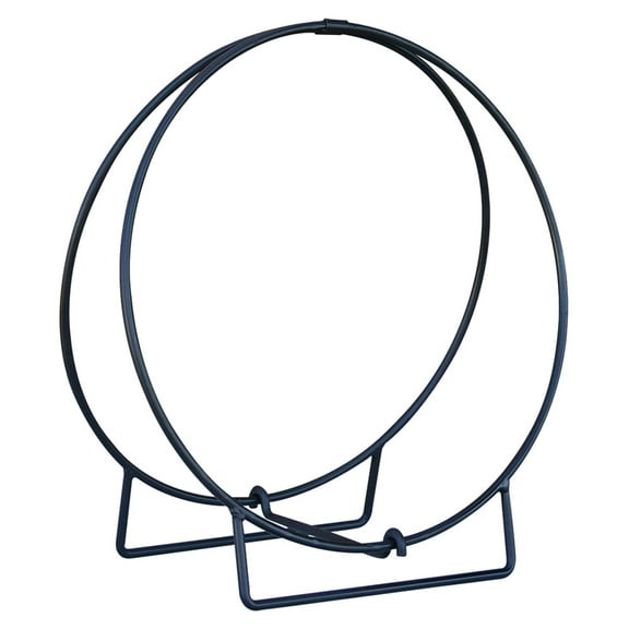 Drevy Log Hoop with 1/2" Solid Stock, Black, 36"