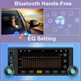 thumbnail image 4 of Radio estéreo para coche Oeretzrac Single DIN con CarPlay inalámbrico, 4 of 9