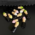thumbnail image 4 of Adorable Ice Cream Design Bike Valve Caps PVC Silicone Universal Fit for Presta Valves Dustproof Protection, 4 of 6