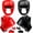 Red & Black, variant on Deep Dream Kids Boxing Gloves Set with Headgear Hand Wraps for Youth Training Boys Girls 6 oz 14 Piece