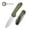 Green, variant on CIVIVI  Elementum Pocket Folding Knife 2.96" D2 Blade C907E
