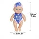 thumbnail image 2 of Muñeca de simulación relajante Muñeca de vinilo Juguete de peluche para niños Regalo Juguete para niños, 2 of 2