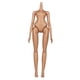 thumbnail image 4 of Cuerpo femenino a escala 1/6, figura de acción a escala 1:6, adorno coleccionable DIY estilo A CUTICAT Figura de acción, 4 of 8