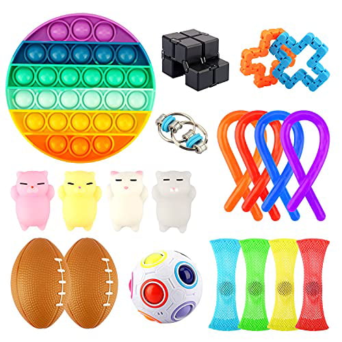47 Pack Fidget Toys Set Sensory Tools Bundle Stress Relief Hand Kids Adults Toy 