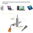 thumbnail image 5 of tredstone Headphone Adapter 6.35 mm Male to 3.5 mm FemaleWear-resistant Jack Converter Stereo Dual Channel Audio Plug Gold Plating Process 3.5to6.5 Sliver, 5 of 5