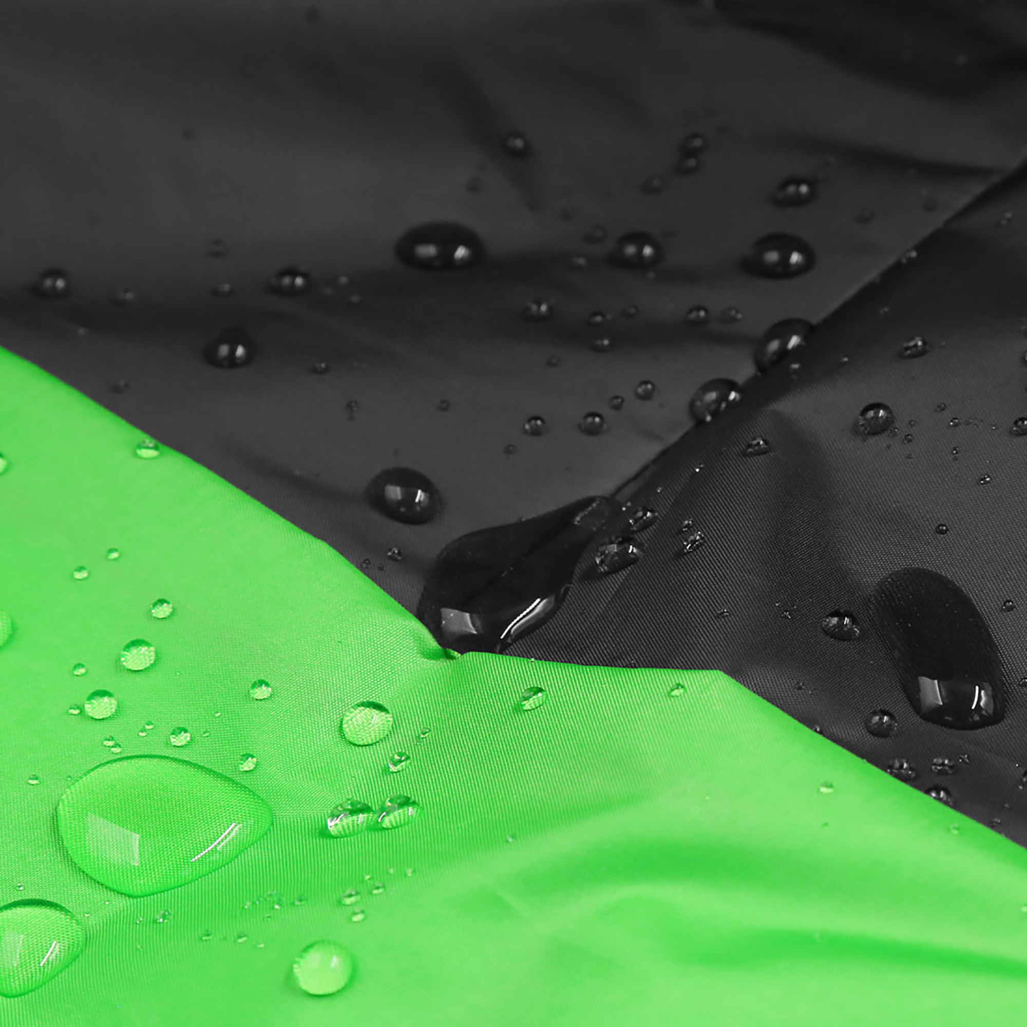 180T Waterproof Motorcycle Cover Scooter Rain Dust UV Protector XXL BlackGreen