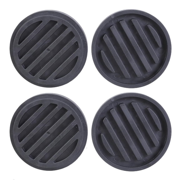 Necvior 4 Pack Rubber Furniture Grippers for Without Slip Sofa Couch Table Chair Legs