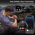 thumbnail image 5 of KOSPET Smartwatch GPS Tank T3 Ultra, Pantalla AMOLED de 1,43", Reloj Inteligente con Llamadas Bluetooth, Impermeable IP69K, 170+ Modos Deportivos,Batería de 40 Días (Negro), 5 of 5