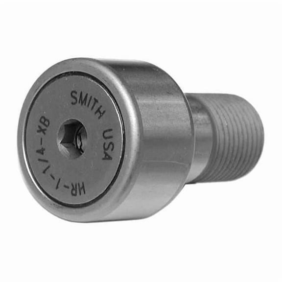 Smith Bearing Cam Follower,Heavy Stud,Hex Socket Head HR-7/8-XB