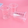 thumbnail image 4 of EeaseMX Vaso medidor desechable de plástico transparente para pintura, 2 unidades, 600 ml, con escala impresa., 4 of 7