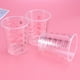 thumbnail image 4 of EeaseMX Vaso medidor desechable de plástico transparente para pintura, 2 unidades, 600 ml, con escala impresa., 4 of 7
