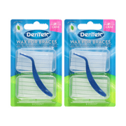 DenTek Wax for Braces, 1 CT (Pack - 2)