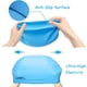 thumbnail image 3 of 2 gorros de natación para niños, gorro de natación elástico de silicona impermeable para cabello largo y corto, niñas, niños, adolescentes y niños, 3 of 4
