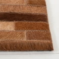 thumbnail image 3 of SAFAVIEH Studio Leather Augustin Geometric Area Rug, Ivory/Brown, 5' x 8', 3 of 6