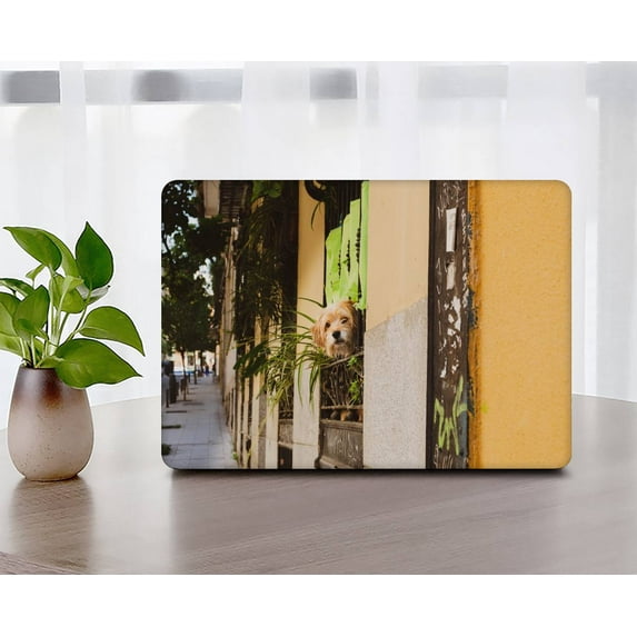 KSK KAISHEK Hard Protective Shell Case Cover Compatible with Old MacBook Pro 13 inchs( No Touch, 2015 2014 2013 2012) + Black Keyboard Cover Model A1502 A1425, No USB-C Animal A 0329