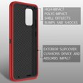 thumbnail image 3 of Petocase Shockproof Silicone Cell Phone Case for Samsung Galaxy S20 FE 5G, Red, 3 of 6