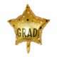 thumbnail image 5 of 10 globos de helio de 18 pulgadas con texto "CongratsGrad", para la vuelta al cole, para graduación, de aluminio, para decoración de fiestas de cumpleaños, suministros para globos, 5 of 5