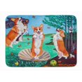 thumbnail image 1 of 7319RUG Corgi Naissance de Vénus Tapis en Mousse à Mémoire Lavable en Machine, 1 of 4
