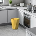 thumbnail image 3 of Polygon Small Can Can Wastebasket Garbage Container Rubbish Can Paper Organizer For Bathrooms Laundry Room Kitchens Kids Rooms Dorms, 3 of 6