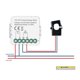 thumbnail image 5 of Tuya Smart WiFi Energy Meter Current Sensor Statistician 80A Home Power Monitor AC100-240V Single Phase Clamp 2CH, 5 of 5
