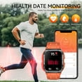 thumbnail image 6 of Military Smart Watch for Men Bluetooth Call Rugged 1.95" HD Big Screen Tactical Sports Watch Outdoor Fitness Tracker Heart Rate Monitor Sleep Tracker Smartwatch Compatible with Android iPhone Samsung, 6 of 9