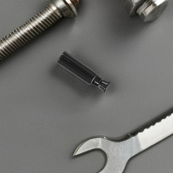 NIAIZEK 15pcs Black Zinc Alloy Hoodie String Stoppers Durable Cord Ends for Clothes Sportswear and Accessories