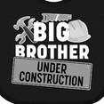 thumbnail image 4 of Inktastic Big Brother Under Construction Boys Baby Bib, 4 of 4