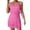 Pink, variant on Staron Summer Beach Cover Up for Women Crochet Hollow Out Knit Swimwear Cover Ups Vacation Dresses Sleeveless Round Neck Loose Casual Boho, Blue XL