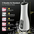 thumbnail image 4 of Bokyan Water Flosser for Teeth, cordless 300 ml Portable Oral Irrigator, Electric Flossing Cleaner, Dental Hygiene, 4 of 7