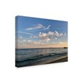 thumbnail image 2 of Trademark Fine Art 'Sunset Yacht In Malibu' Canvas Art by American School, 2 of 4