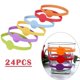 thumbnail image 5 of Glass Markers, Pack Of 24 Wine Markers, Silicone Glass Markers, Reusable Cup Markers For Home, Bar, Party Accessories, 5 of 5