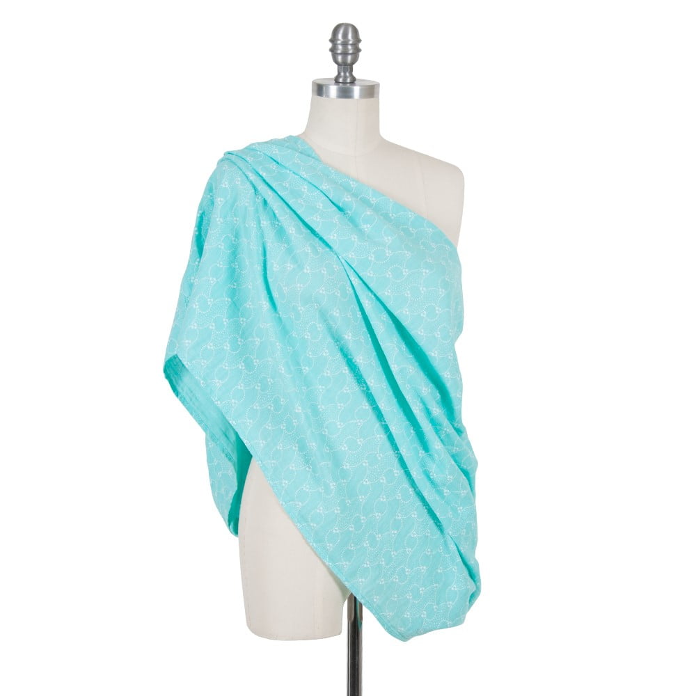 muslin nursing scarf