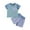 ZF Sky Blue, variant on Boys Outfits Stripes Cartoon Car Pattern T Shirt Tops Shorts Toddler Boy Clothes Q 4 Years-5 Years