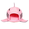 thumbnail image 1 of Dog and Cat Bed - Cartoon Pet House with Removable and Washable Cushions, 1 of 5