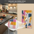 thumbnail image 5 of Yayeee Blank Wall Plate Cover 1-Gang 4.5"x2.7" Home Unused Decorative Outlet, Art Geometric, 5 of 7