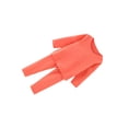 thumbnail image 2 of Minnieouse Calzoncillos largos para niños, conjunto de ropa interior de invierno para niños, Color sólido, manga completa, base, capa base, clima frío, Ropa interior Rojo Minnieouse AP013731-06, 2 of 6