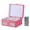 Pink, variant on Rupoun Retro CD Player Tray Type BT Player Portable Turntable with Built-in 2 Speakers & 2000mAh Battery, Remote Control, USB Drive Playback, Dark Brown, 8.1 inches / 20.5 cm