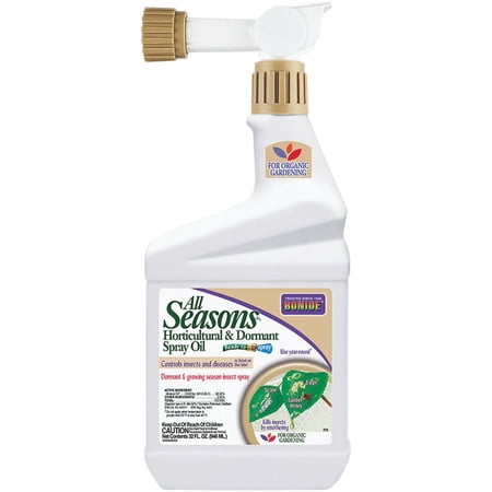 Bonide All Seasons 32 Oz. Ready To Spray Hose End Dormant Horticultural Oil(Bonide 213)