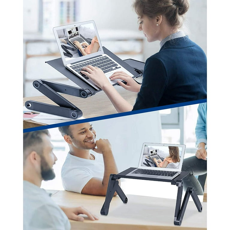 RAINBEAN Adjustable Laptop Book Desk Stand Lazyboy Sofa Bed Table