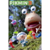 Pikmin 3 Nintendo Wii Real Time Strategy Video Game Characters Alph Brittany Charlie Poster - 12x18 inch