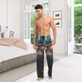 thumbnail image 6 of JSTEL Cyberpunk Monkey Men's Sleepwear Mens Pajama Pants Bottoms with Pockets, M, 6 of 6