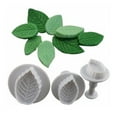 thumbnail image 6 of Momihoom Cake Rose Leaf Plunger Fondant Decorating Sugar Craft Mold Cookie Biscuit Cutter Cake Decorating Pastry Cake Tools, 6 of 9