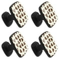 thumbnail image 2 of 4 Pcs Square Cabinet Handle Cupboard Knob Drawer Pulls Handle Funny Poop Pattern Cute Drawer Knobs with Screws Furniture Decoration, 2 of 7