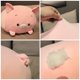 thumbnail image 4 of Almohada de peluche Jensquaify Pig, de peluche, 85 cm, 4 of 7