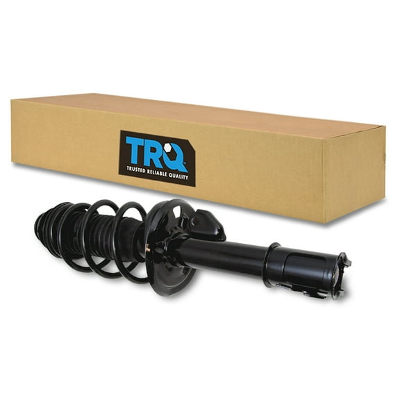 TRQ Front Left Complete Strut & Coil Spring Assembly Drivers Side Fits Select 2012-2015 Toyota Yaris