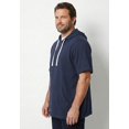 thumbnail image 2 of KingSize Men's Big & Tall Short Sleeve Jersey Hoodie, 2 of 5