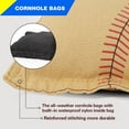 thumbnail image 5 of GSE Games & Sports Expert Set of 8 Regulation Size Cornhole Bean Bags. Corn Hole Board Toss Game Replacement Bean Bags(Football), 5 of 7