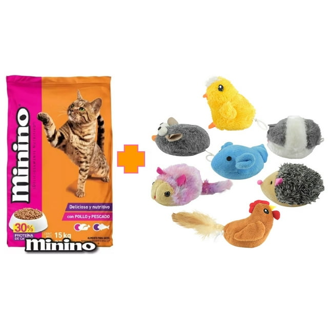 Paquete Minino 15 kg + 1 juguete que vibra Fancy Pets